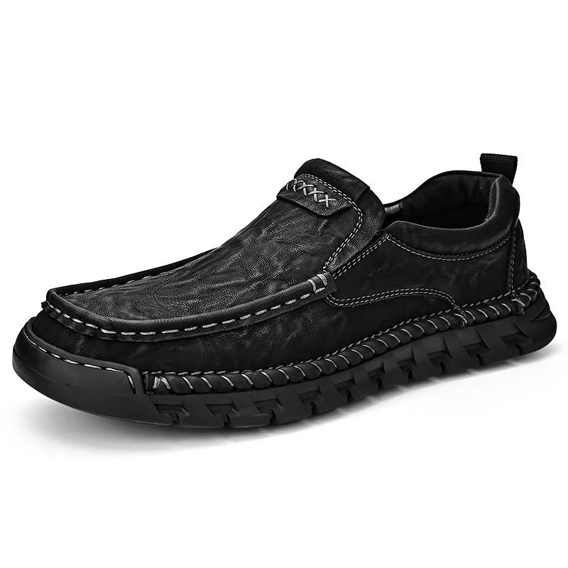 Laoks Microfiber Leather Abrasion Resistant Abrasion Resistant Low top Casual Shoes Men's