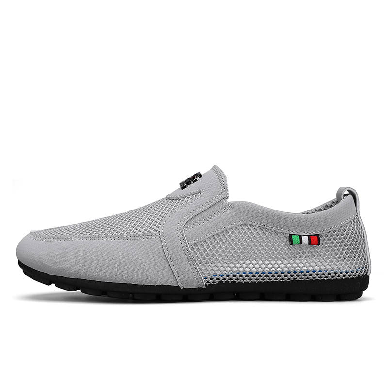 CKVUSAMG Mesh Casual Shoes Men's Gray