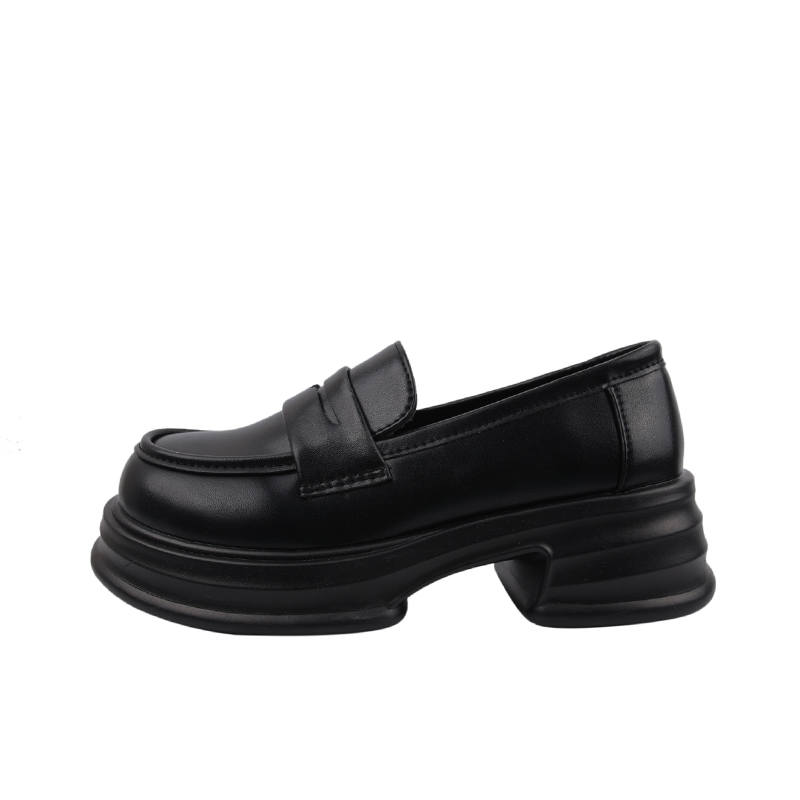 OBWA Loafers Women's Matte Black/Glossy Finish Black