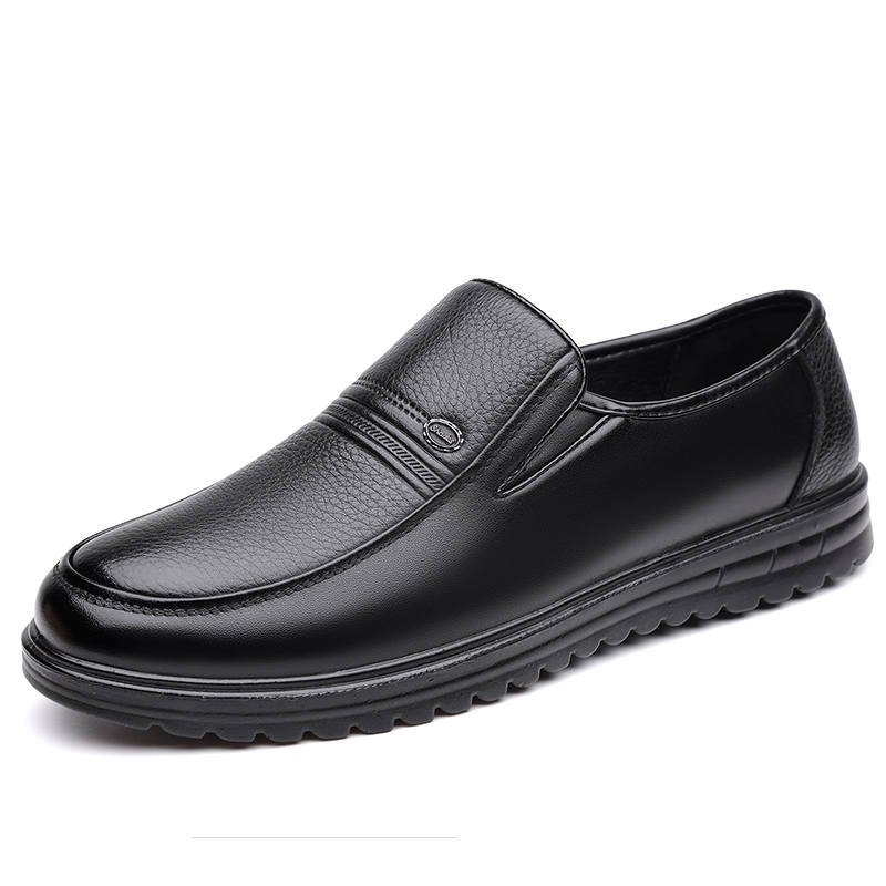 EGCHI Men's Casual Shoes Men's Low Top Black