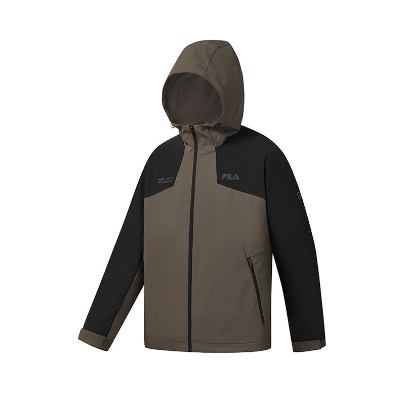 FILA Fitness Jacket Men's Bear Tail Brown