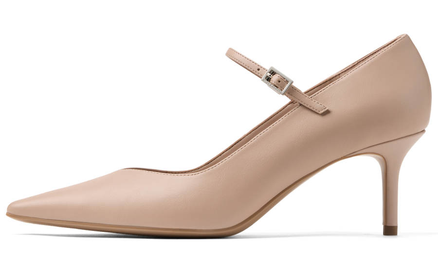 CHARLES&KEITH Small Ck Slim Heel Mary Jane Shoes 6.5cm Women's