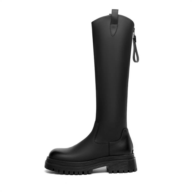 JOSINY Knee High Boots Women's Black/Coffee/Khaki