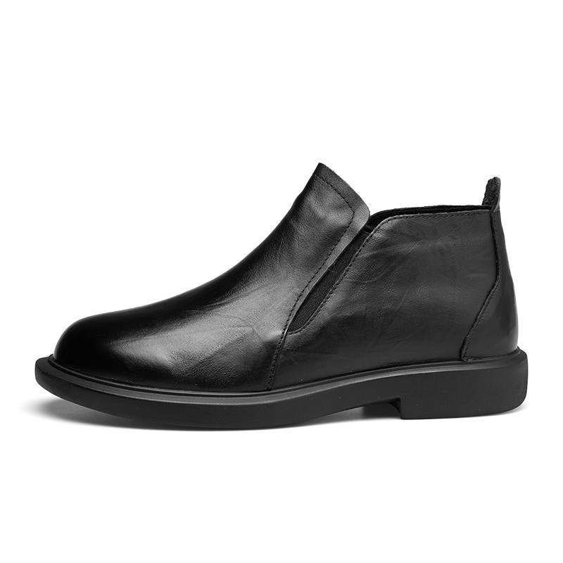 PARDASAUL PARDASAUL Cow Leather Short Chelsea Boots Men's