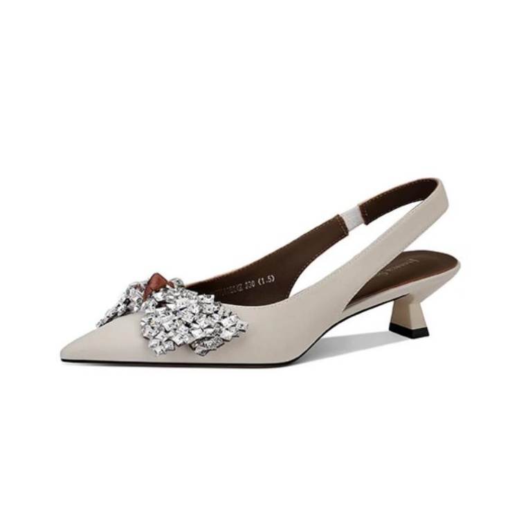 JESSICA SOPHIA Chunky Heel High Heels 3.5cm Women's