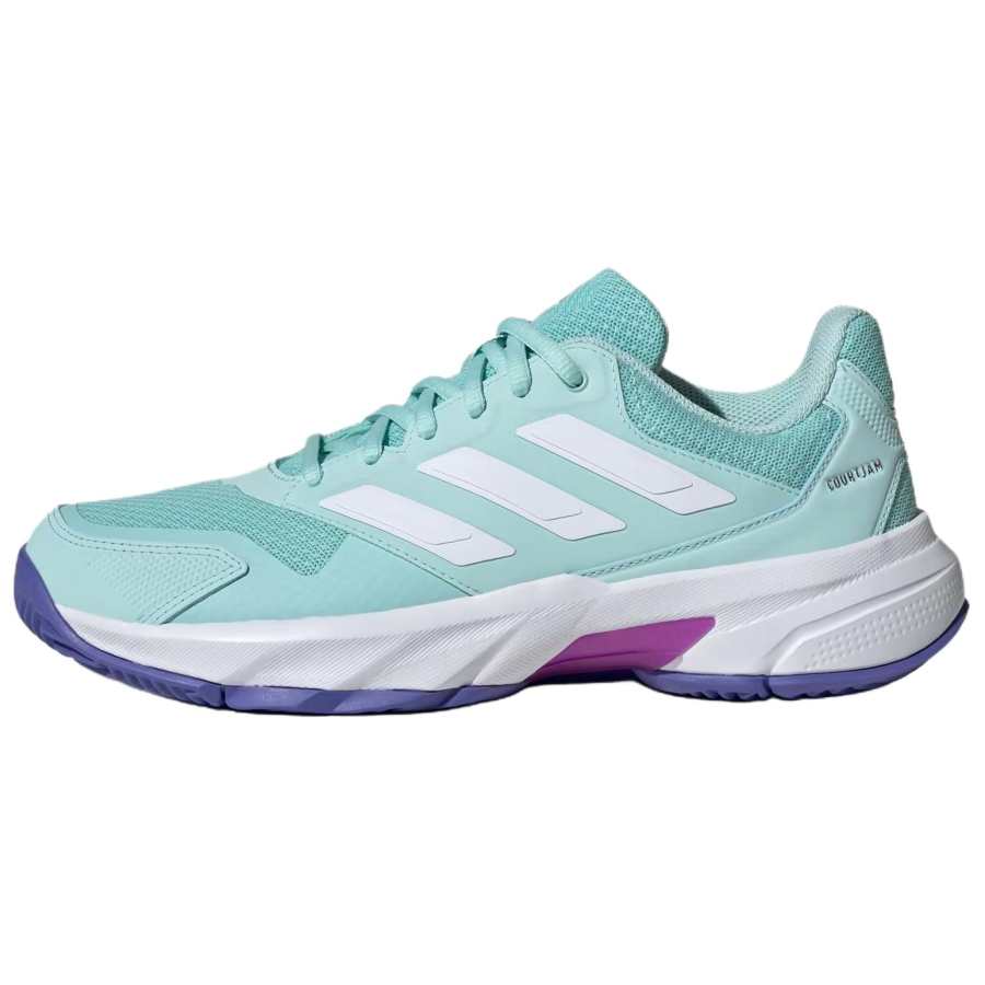 Adidas Adidas CourtJam Control 3 Breathable Lightweight Breathable And Lightweight Low top Tennis Shoes Women's Blue