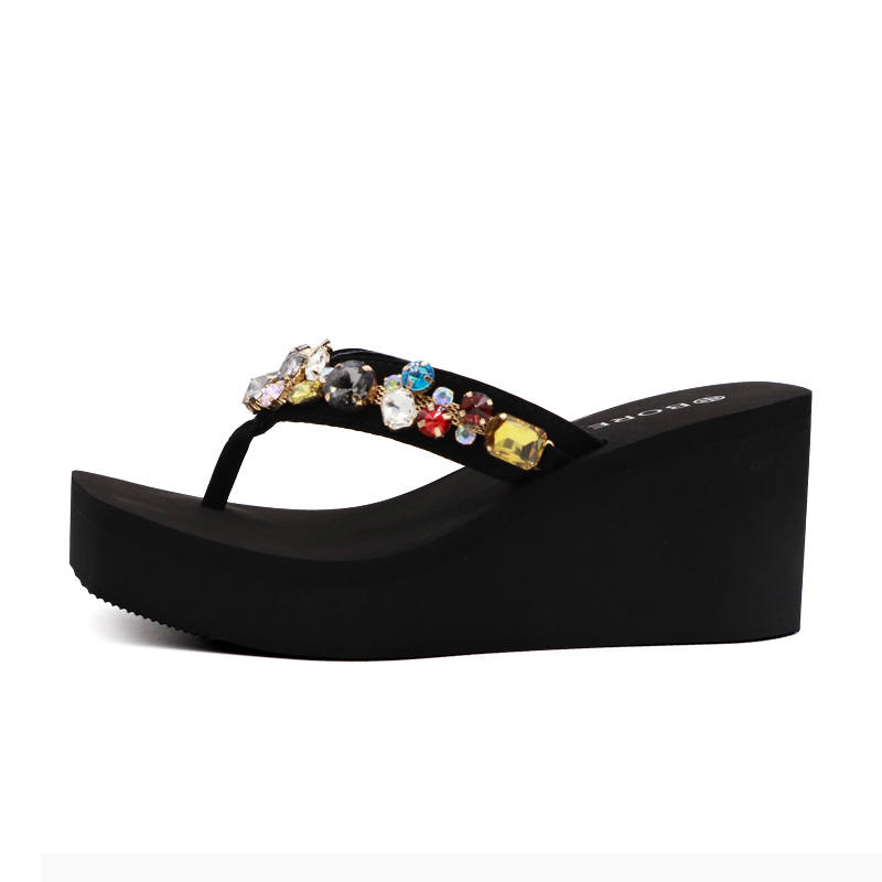 BOREE BOREE Versatile Flip Flops Women's Black