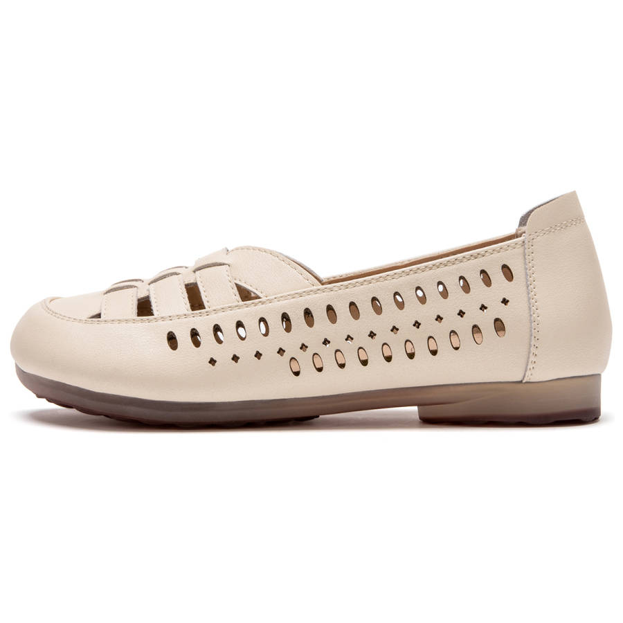 KANGLINIAO Cow Split Leather Casual Shoes Women's