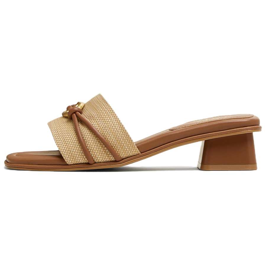 Tata Tata Rubber Leather Patchwork Quiet Slide Slippers Women's