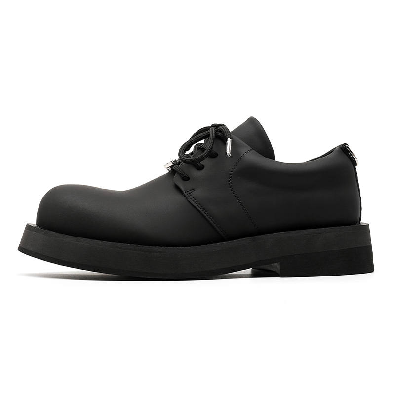 ZHENRAN ZHENRAN Microfiber Leather Casual Shoes Men's Black