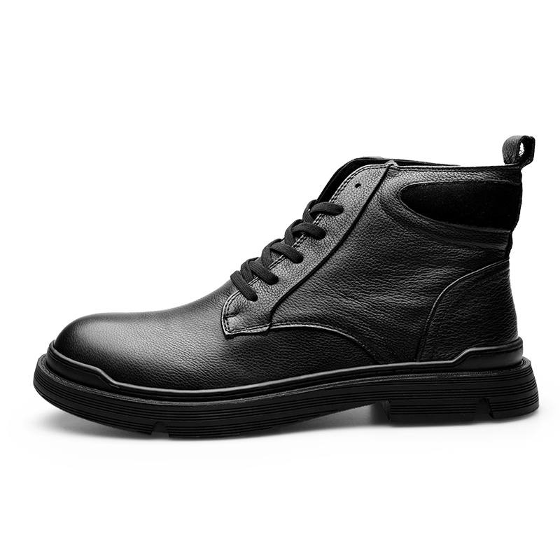 PARDASAUL Top Grain Cow Leather Short Outdoor Boots Men's