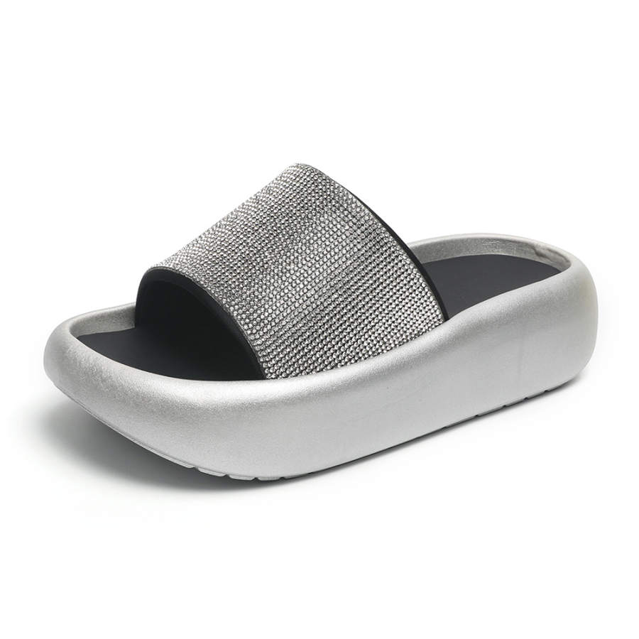 O.L Slip Resistant Odor Resistant Abrasion Resistant Slide Slippers Women's
