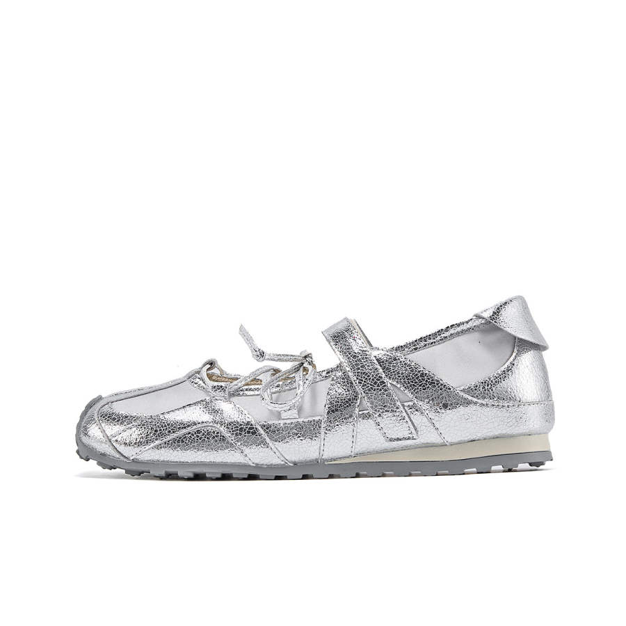 Hotwind Textile, Synthetic Leather Flat Mary Jane Shoes Women's