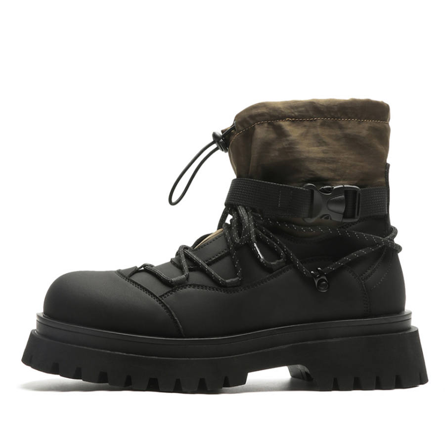 Lanza Lanza Combat Boots Men's Black/Green