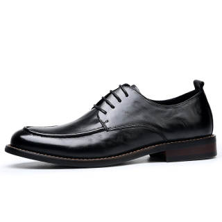 UHK Dress Shoes Men's Low Top Black/Dark Brown