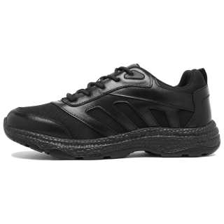 SHUSHUJIA Cow Leather Casual Shoes Men's Black