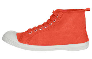 BENSIMON Casual Shoes Women's Mid Top Orange
