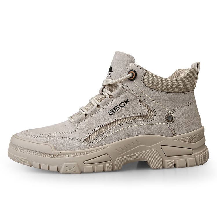 BECK Pigskin Abrasion Resistant Slip Resistant High top Casual Shoes Women's