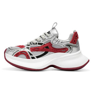 I.30 Low top Chunky Sneakers Men's Gray Red