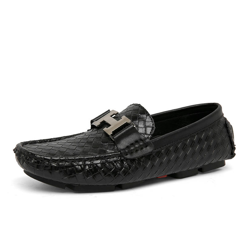 YIMINU Men's Casual Shoes Men's Low Top Black