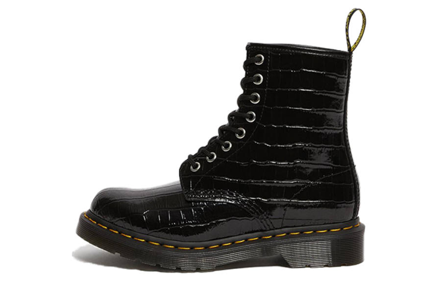 Dr.Martens Dr. Martens 1460 Patent Leather Crocodile Print Women's