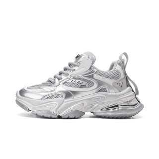 PMT Nirvana Collection Slip Resistant, Abrasion Resistant, Breathable, Height Increasing Low top Chunky Sneakers Unisex