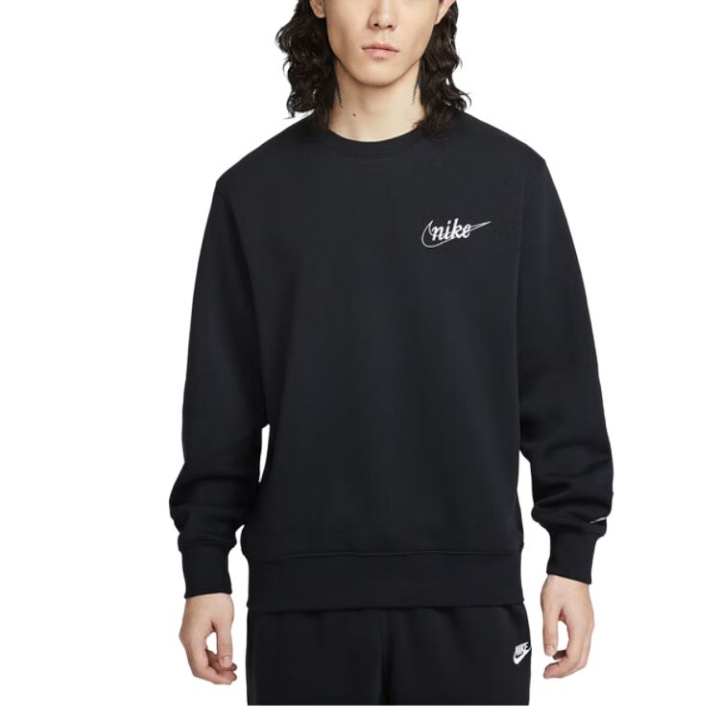 Nike Nike Sweatshirts Men's Black Crew Neck Moderate Other