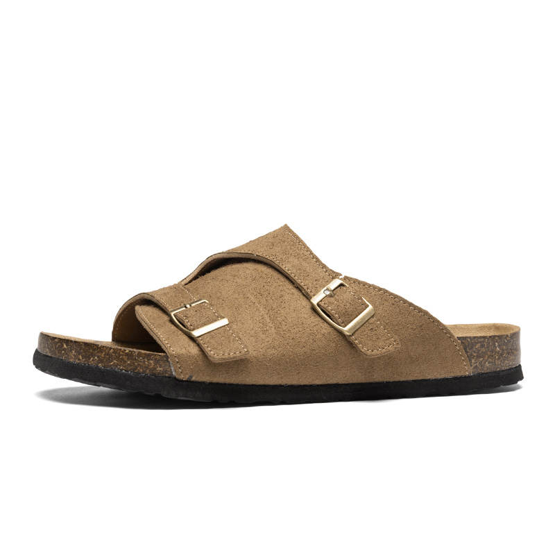 VAEL Rubber Sole Odor Resistant Odor Resistant Slide Slippers Men's