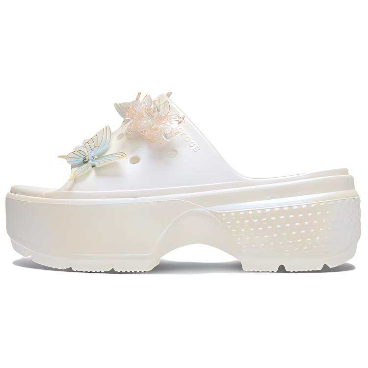 Crocs Crocs Quick Dry Slide Slippers Women's White