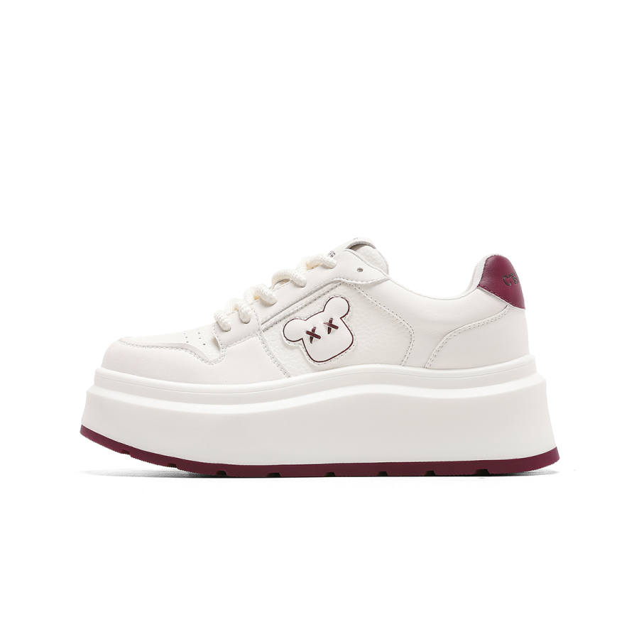 C°BANNER Synthetic Leather, Leather Low top Skateboard Shoes Women's