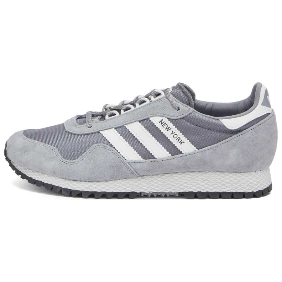 Adidas Originals New York Comfortable Low top Casual Shoes Unisex Gray White