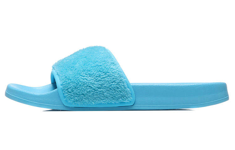 Li-Ning Disney x Li Ning Fashion Rubber Sole Slide Slippers Women's Blue