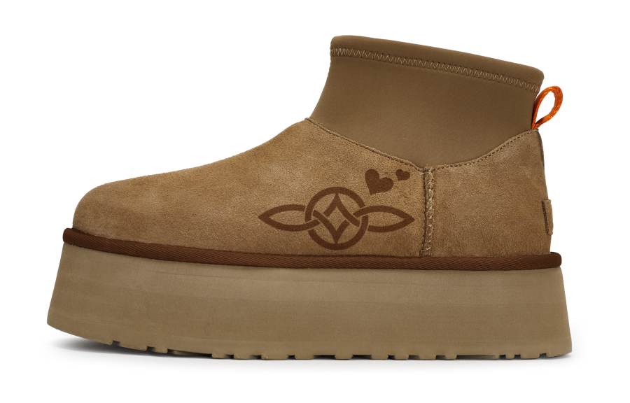 UGG REGO Hot Dog, Eternal Love Ankle Boots Women's Brown