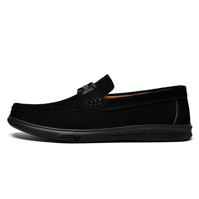 PEHL Men's Casual Shoes Men's Low Top Black/Brown