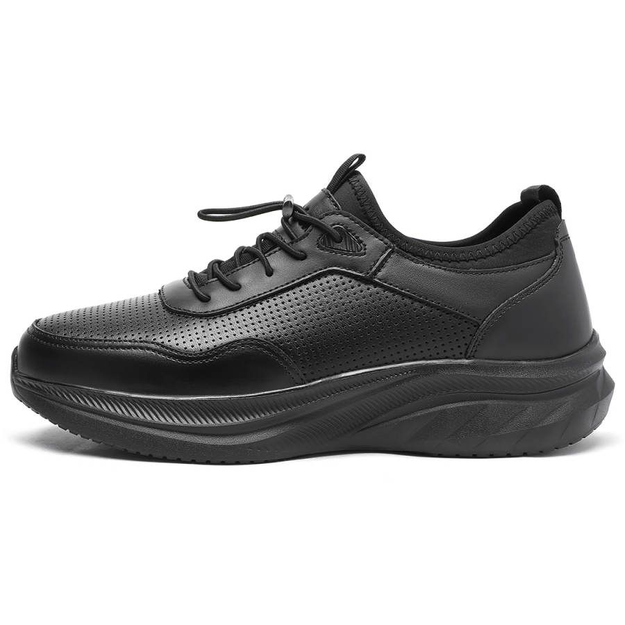 Mulinsen Top Grain Cow Leather Low top Casual Shoes Men's