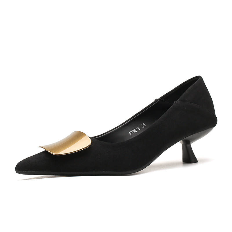TATAYA High Heels Women's Brown Yellow