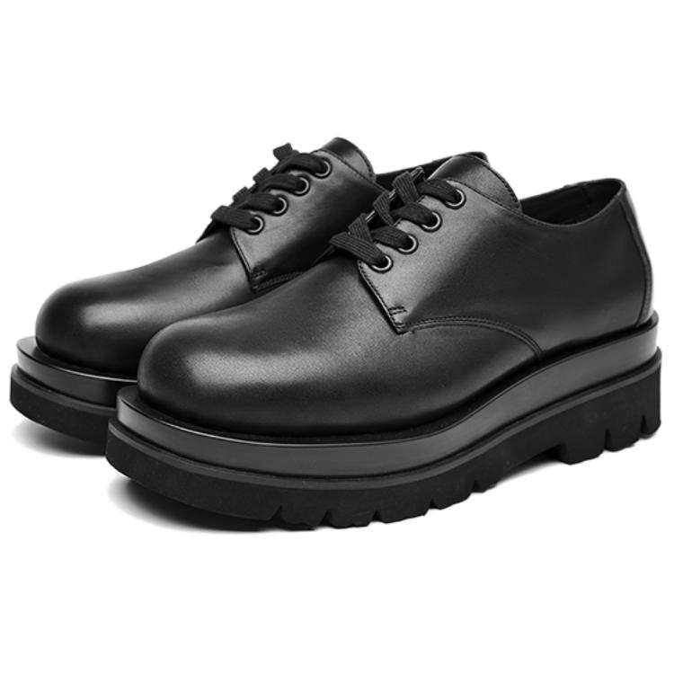 WEISHIBANGWEI WEISHIBANGWEI Microfiber Leather Casual Shoes Men's Black