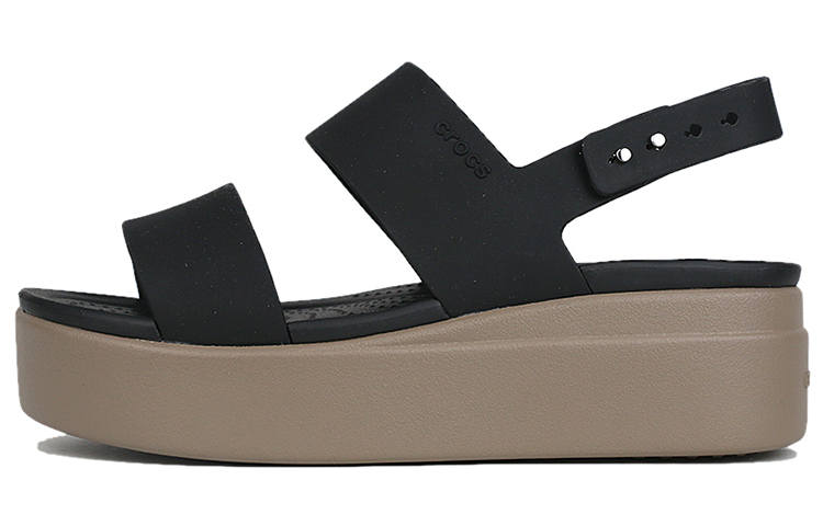 Crocs Crocs Brooklyn Leather Casual Sandal Women's Black