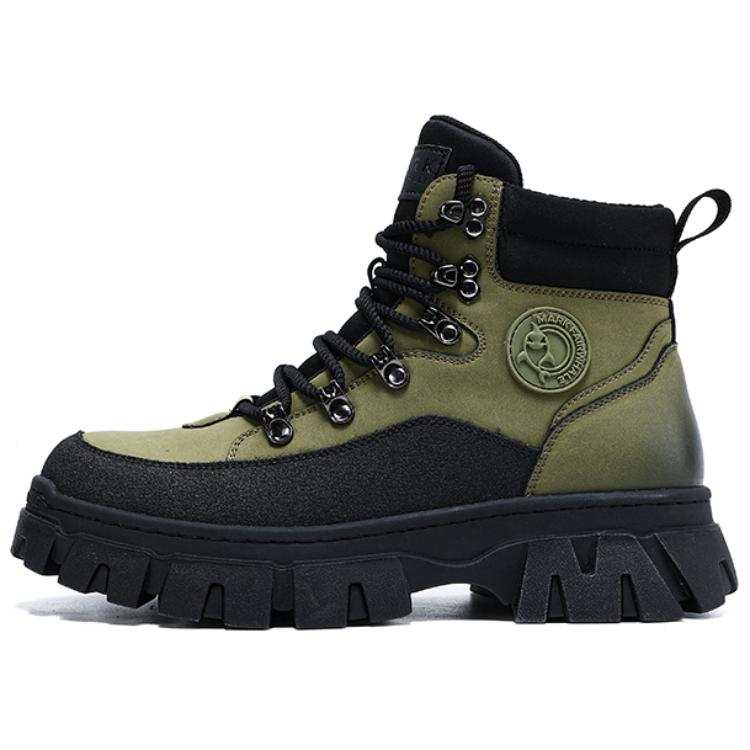 FAIRWHALE FAIRWHALE Combat Boots Unisex Black