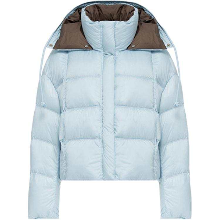 PINKO Down Jackets Women's Blue Stand Collar Moderate