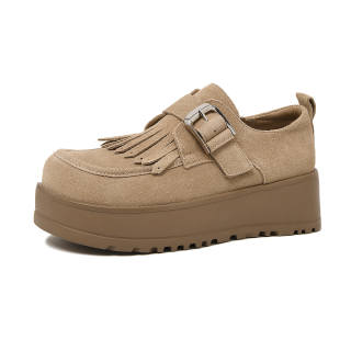 CAMEIDO Loafers Women's Camel