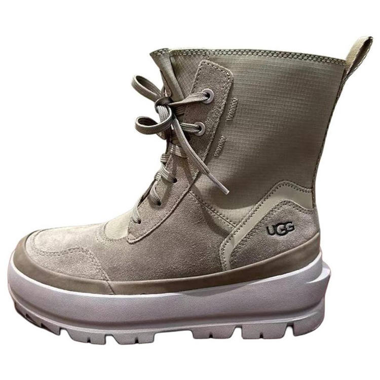 UGG UGG Cow Suede Crew Combat Boots Women's Brown