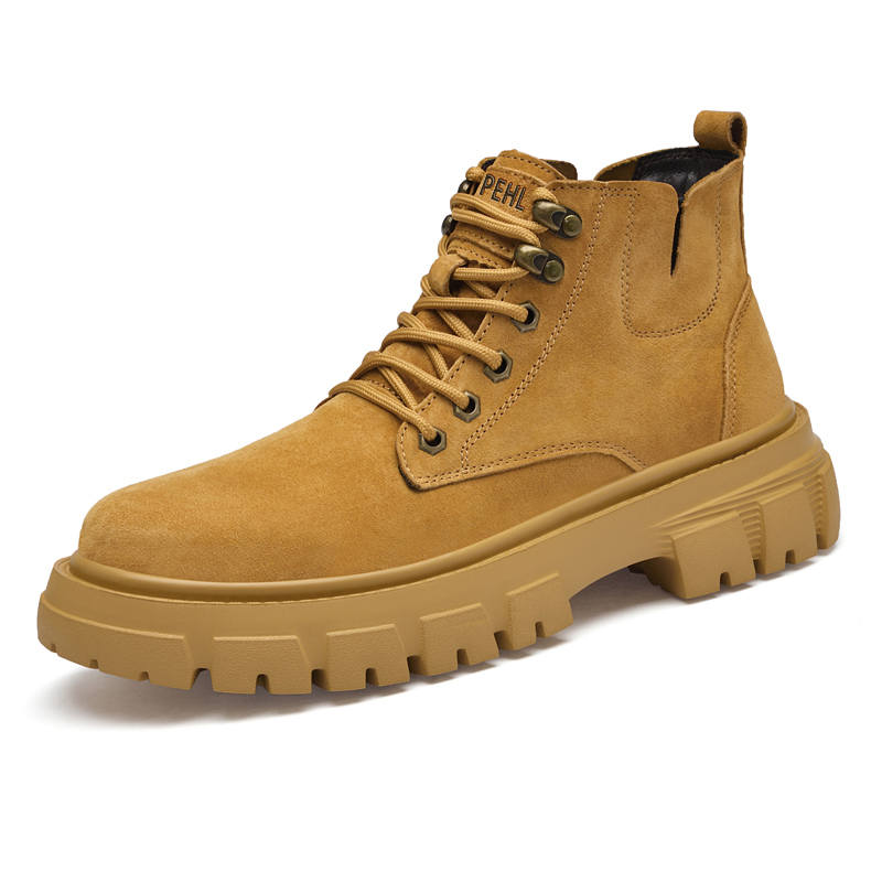 PEHL PEHL Combat Boots Men's Yellow/Khaki
