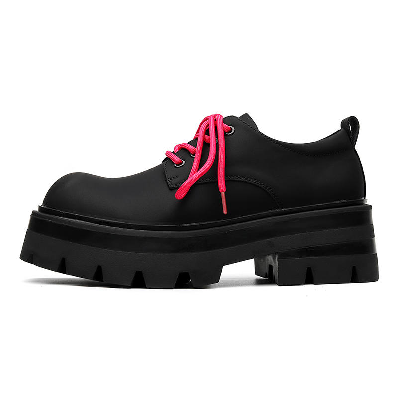 Dounkol Get Cool Microfiber Leather Casual Shoes Men's Black
