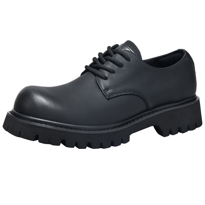 FAIRWHALE Dress Shoes Men's Low Top Black
