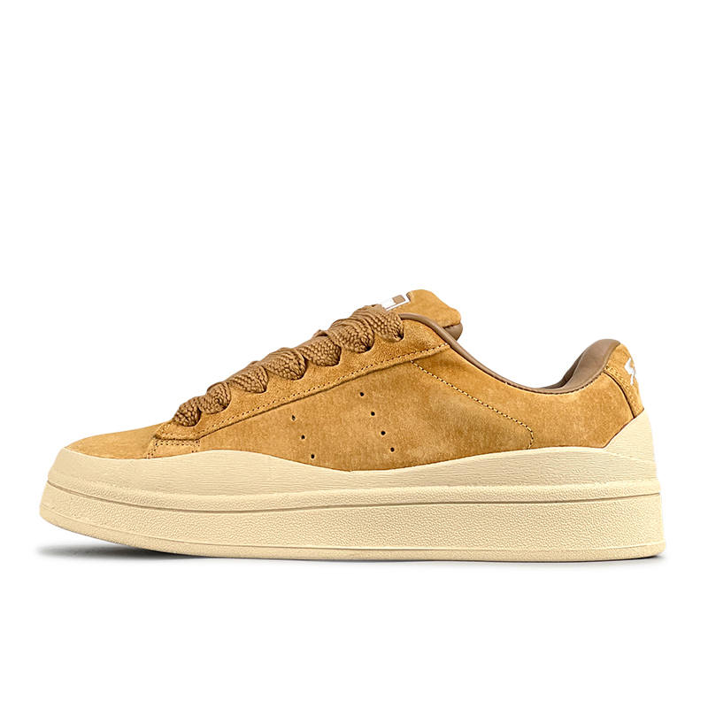 LuzaoT SUPER DRAG Low top Skateboard Shoes Women's Light Brown