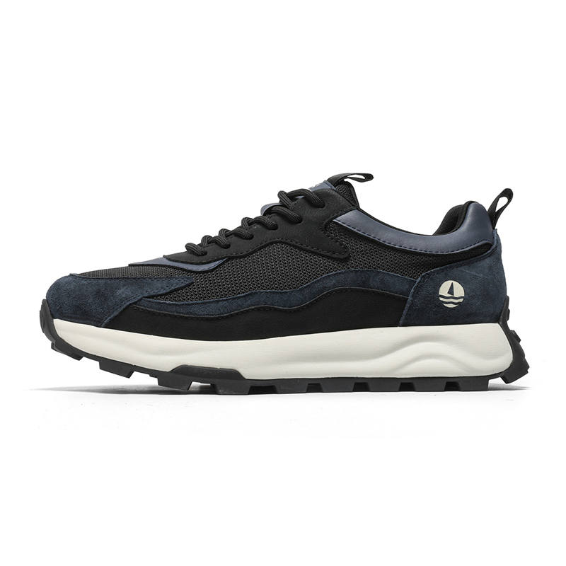 NAVIGARE Low top Casual Shoes Men's Black Blue