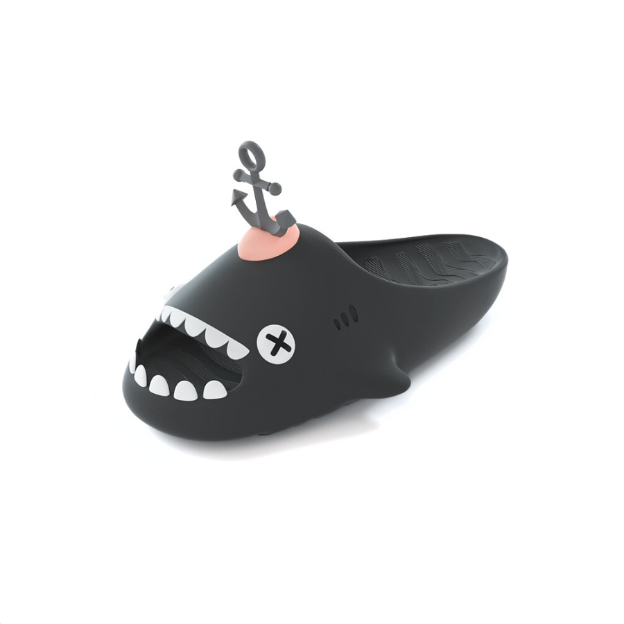 HelloSlippers HelloSlippers Shark Sharkicks Boat Anchor, Slide Slippers Unisex