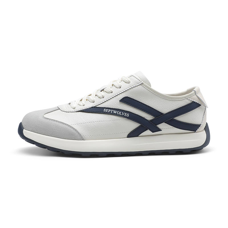 SEPTWOLVES Cow Leather Wear resistant And Lightweight Commute Travel Versatile Outsole Casual Shoes Men's HD