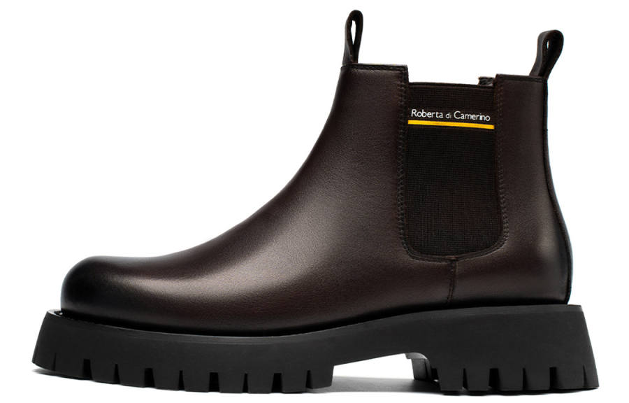 Roberta Di Camerino Chelsea Boots Men's Coffee